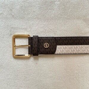 NWOT MK Michael Kors monogram belt size S